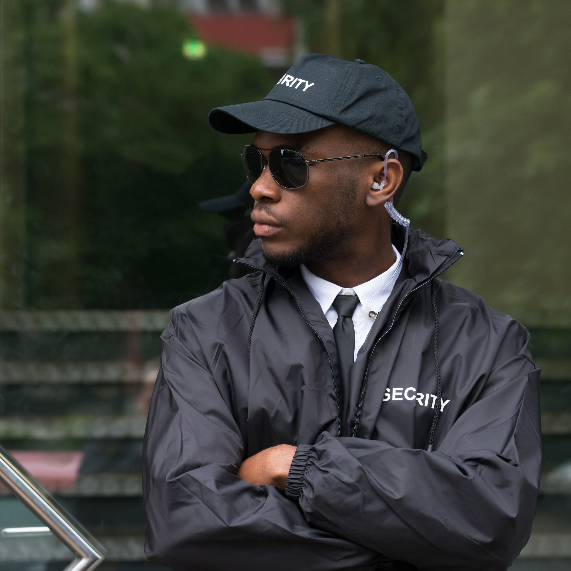 Security officer on site